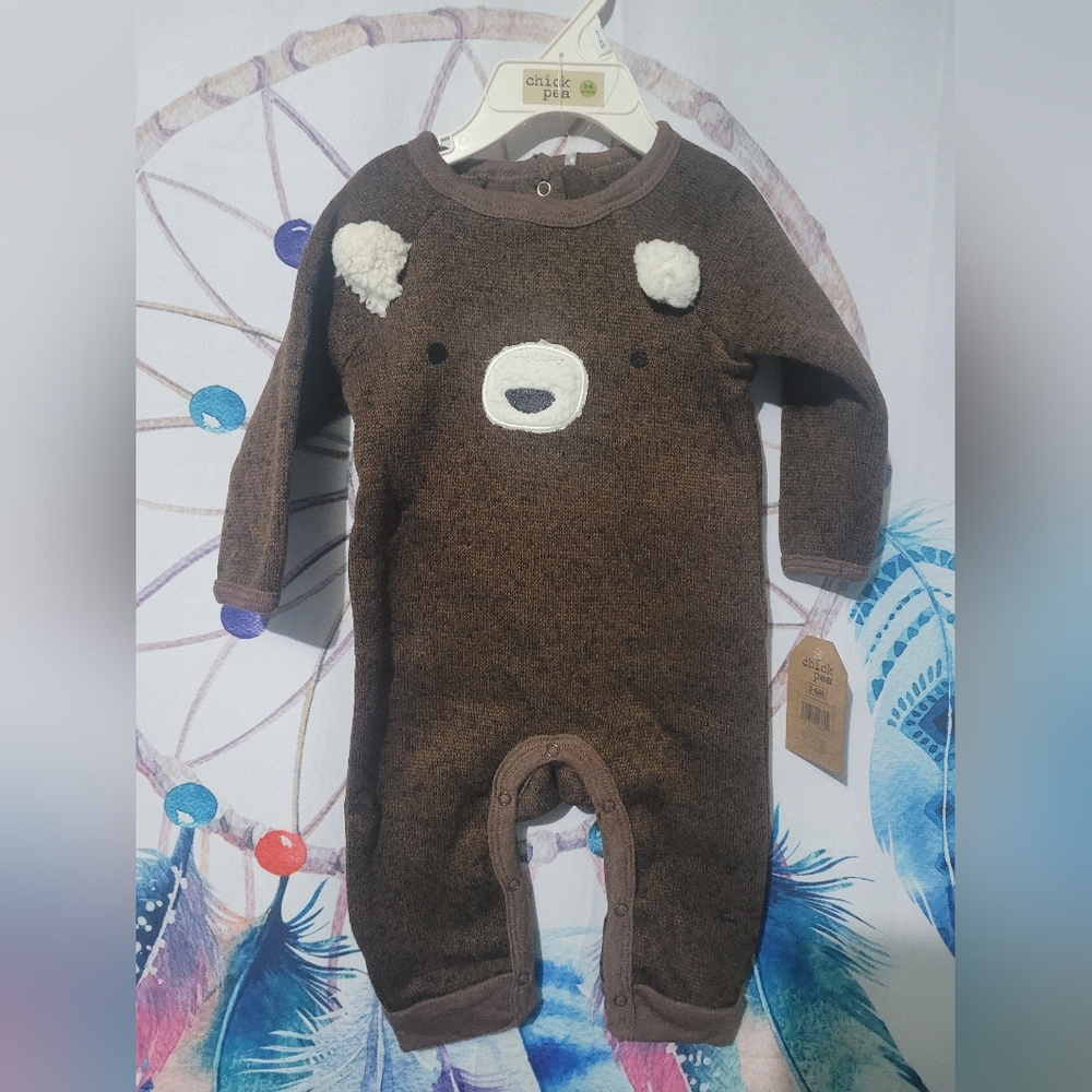 Baby teddy onesie